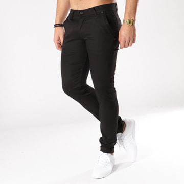  Black Needle - Pantalon Chino 1012 Noir
