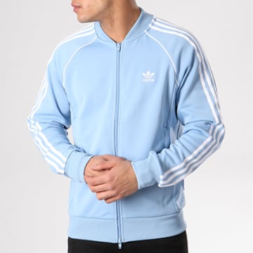 Veste adidas bleu ciel new arrivals