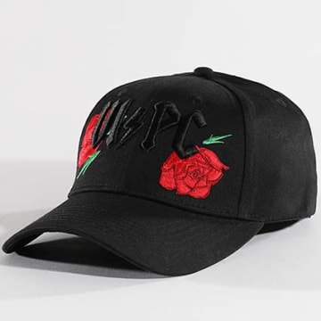 Casquette Lost Calf Rose à Logo 3D Fleurs - Chapeau Plat Sadrach - NEUVE