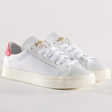 Adidas originals - court vantage outlet - baskets - blanc cassé