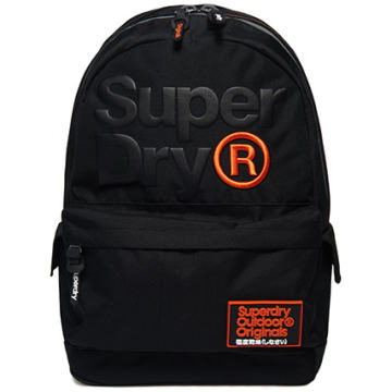 Superdry - Sac A Dos Lineman High Build M91004DQ Noir - LaBoutiqueOfficielle.com
