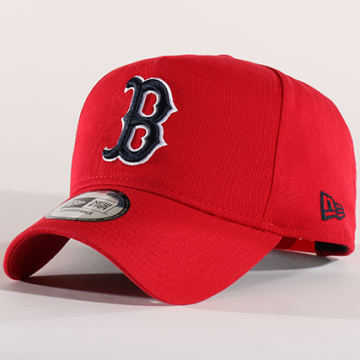 Casquette New Era 9TWENTY Boston Red Sox Homme Rouge Coton