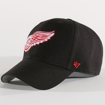  '47 Brand - Casquette NHL Detroit Redwings MVP 05WBV Noir