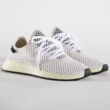 Adidas Originals Baskets Deerupt Runner CQ2629 Chalk White Core Black LaBoutiqueOfficielle