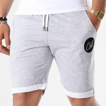  Luxury Lovers - Short Jogging Chill Gris Chiné
