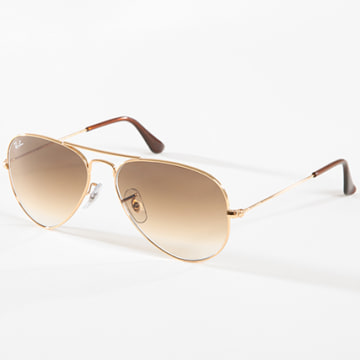 Ray Ban Lunettes de Soleil Femme Aviator Gradient 3025 Dore LaBoutiqueOfficielle