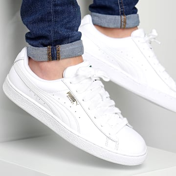Puma Baskets Heritage Classic 354367 17 White LaBoutiqueOfficielle