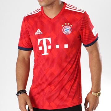Adidas Sportswear Tee Shirt De Sport FC Bayern Munich CF5433 Rouge Ryses