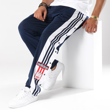 Adidas Originals Pantalon Jogging Avec Bandes Adibreak CZ0678 Bleu Marine Ryses