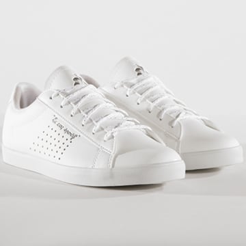 Le Coq Sportif Baskets Femme Agate Metallic 1820154 Optical White LaBoutiqueOfficielle