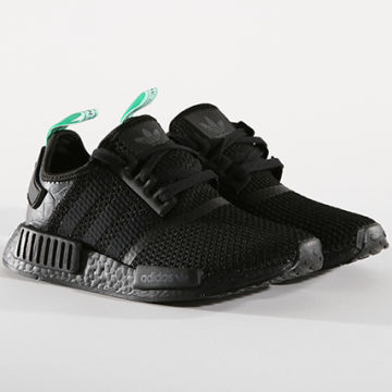 Adidas Originals Baskets NMD R1 AQ1102 Core Black Clear Mint LaBoutiqueOfficielle