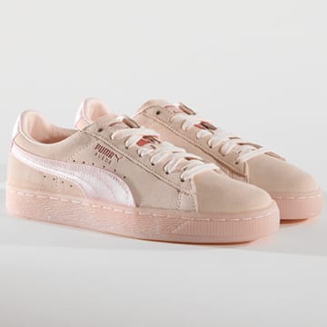 Puma Baskets Femme Suede Classic Satin 367829 03 Pearl Rose Gold LaBoutiqueOfficielle