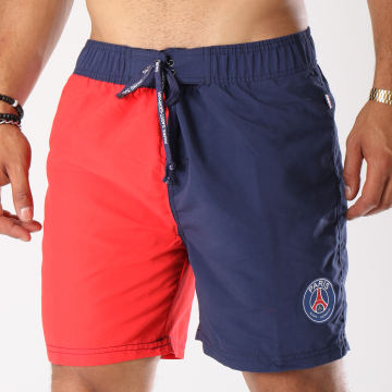 Short De Bain Officiel Paris Saint Germain - Collection PSG - Polyester Microfibre - Taille Adulte Et Enfant