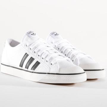 Adidas Originals Baskets Nizza AQ1066 Footwear White Core Black Crystal White LaBoutiqueOfficielle