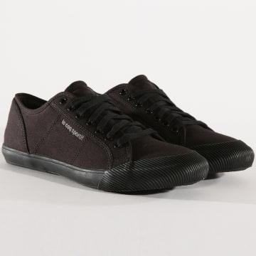 Le Coq Sportif Baskets Deauville Sport 1820072 Triple Black LaBoutiqueOfficielle