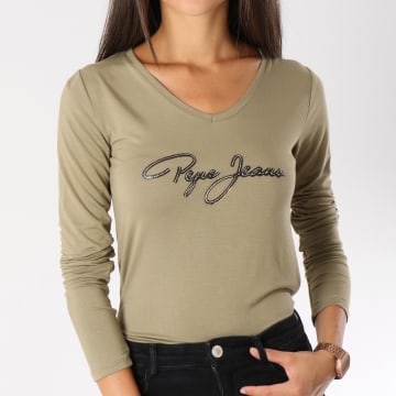Pull Pour Femme Kaporal Modèle Mara - Col Cheminée - Manches Longues - Coupe Regular - Couleur Mastic - Taille M