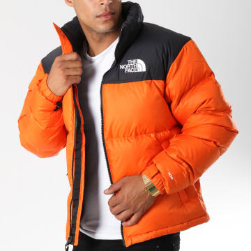 Doudoune orange the north face on sale