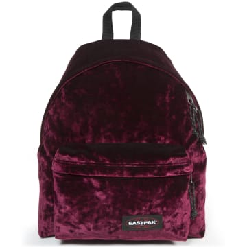 Sac eastpak rose velour on sale
