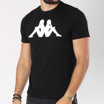 Kappa T-Shirt Uomo Logo Authentic - 100% Cotone, Regular Fit, Maniche Corte - Colore: Come Da Foto - 2