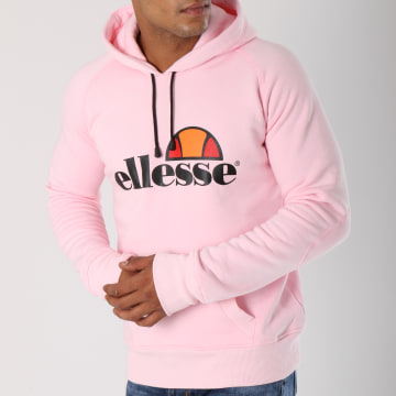 Ellesse Sweat Capuche Uni Rose LaBoutiqueOfficielle