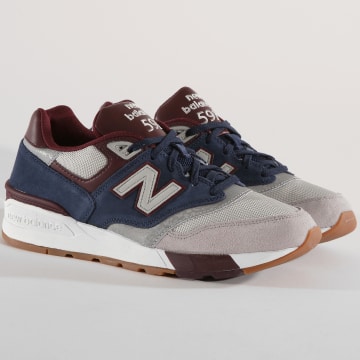 New Balance Baskets 597 Classics 657361 60 Navy Grey LaBoutiqueOfficielle