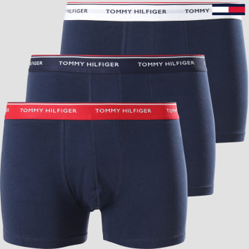 Tommy Hilfiger - Set di 3 boxer Premium Essentials 3842 blu navy
