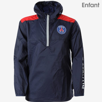 PSG Veste Coupe-Vent Enfant Collection Officielle Paris Saint Germain - Matière Polyester