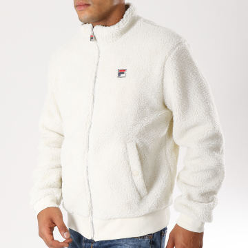 Fila Veste Zippee Sherpa Finch 684297 Ecru LaBoutiqueOfficielle