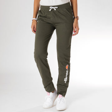 Ellesse Pantalon Jogging Femme Fit Vert Kaki