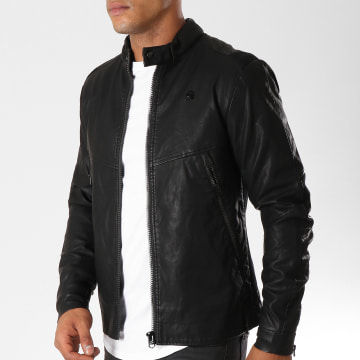 Motac Deconstructed Biker Jacket Leather G Star Motac Sweater