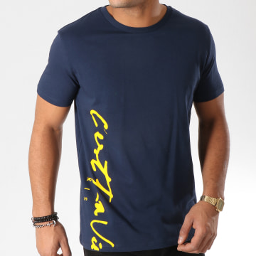 T-shirt J.Crew à Broderie/appliqué Floral - Bleu Marine Profond - Taille XS - Neuf Avec étiquette