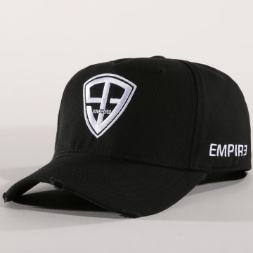  93 Empire - Casquette Logo Noir Blanc