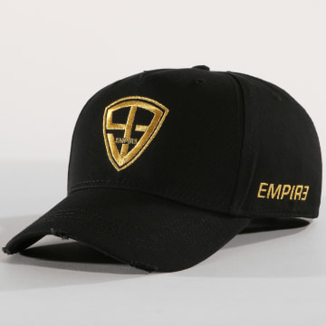  93 Empire - Casquette Logo Noir Doré