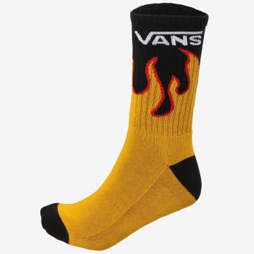 Vans Paire De Chaussettes Flame A3HNLFLM Noir LaBoutiqueOfficielle