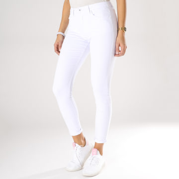  Girls Outfit - Jean Slim Femme A2001 Blanc
