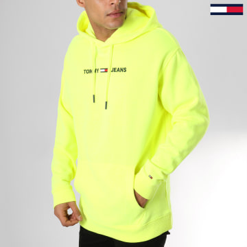 Pull tommy jaune fluo hotsell