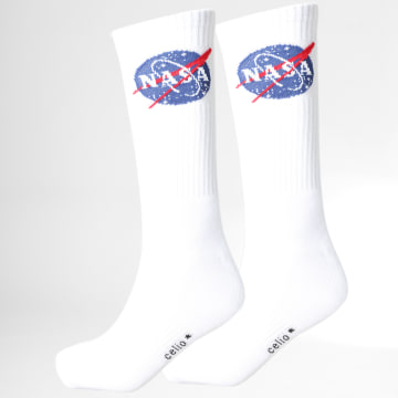 Celio Paire De Chaussettes Mina 2 NASA Blanc LaBoutiqueOfficielle