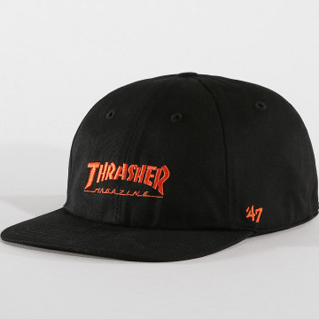 Casquette MLB San Francisco Giants - Noire/Orange Brodée - Taille Unique