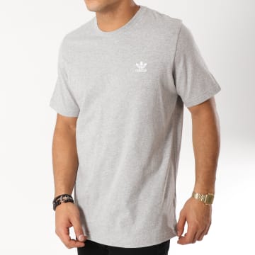 Adidas Originals - Tee Shirt Essential DV1641 Gris Chiné - Ryses