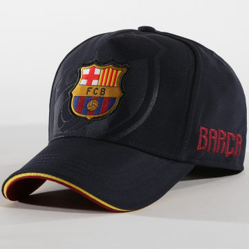 Casquette FC Barcelone Kappa Vintage – Rouge Et Bleu Marine – Logo – Adulte Unisexe