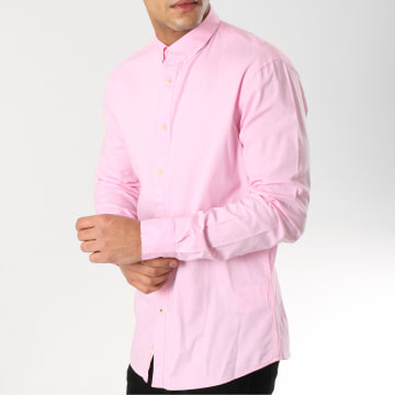 Celio chemise rose best sale