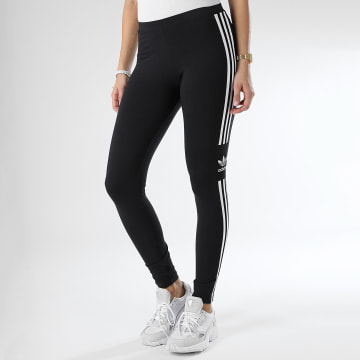 Adidas Originals Pantalon Jogging Femme Avec Bandes Regular DV2572 Noir Blanc LaBoutiqueOfficielle