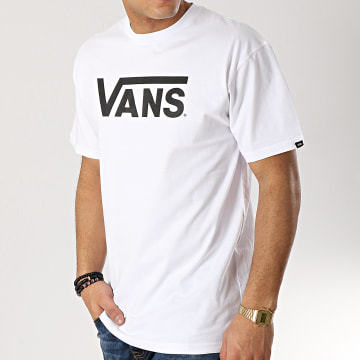  Vans - Tee Shirt Classic Blanc Noir