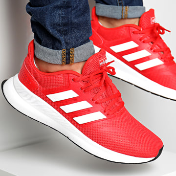 Adidas Originals Baskets Runfalcon F36202 Activ Red Footwear White LaBoutiqueOfficielle