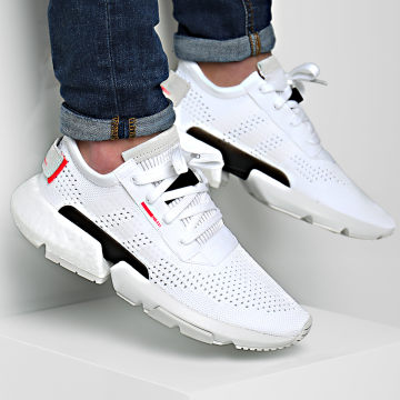 Adidas Originals Baskets POD S3 1 DB3537 Footwear White Shock Red LaBoutiqueOfficielle