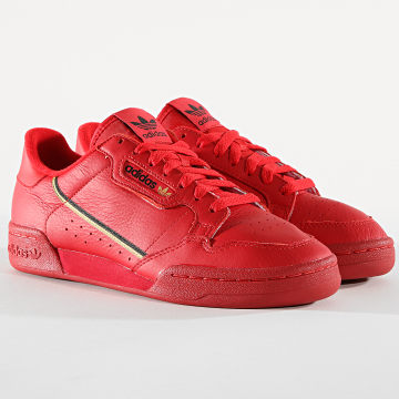 Adidas Originals Baskets Continental 80 EE4144 Scarlet Gold Metallic Core Black LaBoutiqueOfficielle