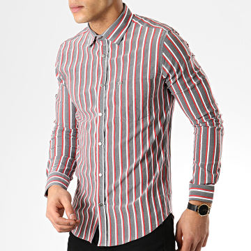 Chemise Manches Longues Rails Hunter - Taille XS, Imprimé Carreaux Noir/gris/blanc, Occasion Très Bon état