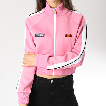 Ellesse Veste Zippee Crop Femme Pinzo SGA06652 Rose LaBoutiqueOfficielle