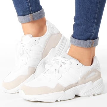Adidas Originals Baskets Femme Yung 96 G54788 Footwear White Grey Two LaBoutiqueOfficielle
