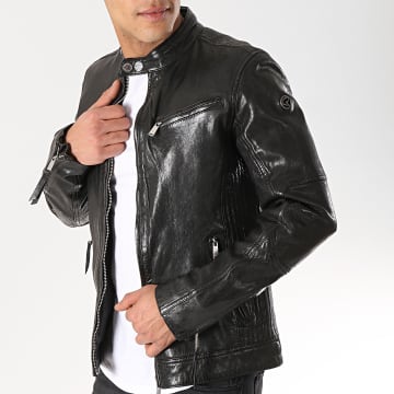 Veste En Cuir Redskins Mustang Noire - 100% Cuir De Mouton, Taille M, Neuf Avec étiquettes, Style Master
